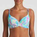 Marie Jo Swim Arubani Bikini unterlegtes Bikini Top tief dekolletiert, Farbe ocean swirl