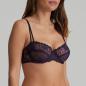 Preview: Marie Jo Jane balcony - horizontal seam B-E cup, color amethyst