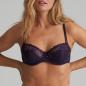 Preview: Marie Jo Jane balcony half padded wire bra A-E cup, color amethyst