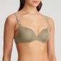 Preview: Marie Jo Agnes padded wire bra heart shape A-F cup, color golden olive
