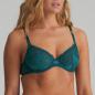 Preview: Marie Jo Junoo wire bra B-E cup, color jasper green