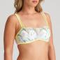 Preview: Marie Jo Yoly half padded balcony bra A-E cup, color electric summer