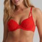 Preview: Marie Jo Jhana padded wire bra heart shape A-E cup, color fiesta red