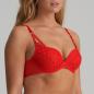 Preview: Marie Jo Jhana padded wire bra heart shape A-E cup, color fiesta red