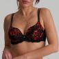 Preview: Marie Jo Selyna padded wire bra heart shape A-E cup, color spicy red