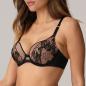 Preview: Marie Jo Sancha padded wire bra heart shape A-E cup, color black