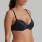 Preview: Marie Jo Tom padded wire bra deep plunge B-E cup, color graphite grey