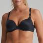 Preview: Marie Jo Tom padded wire bra heart shape A-F cup, color graphite grey