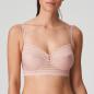 Preview: PrimaDonna Twist East End wireless bra C-F cup, color powder rose