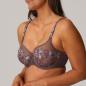 Preview: PrimaDonna Mohala balcony wire bra vertical seam C-G cup, color eye shadow