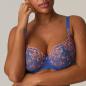 Preview: PrimaDonna Lenca Balconette Bügel BH vertikale Naht Cup C-G, Farbe blue eyes