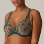 Preview: PrimaDonna Springdale deep plunge wire bra C-G cup, color jasper green