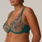 Preview: PrimaDonna Springdale deep plunge wire bra C-G cup, color jasper green