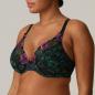 Preview: PrimaDonna San Angel half padded wire bra deep plunge C-G cup, color peacock feather