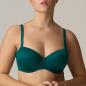 Preview: PrimaDonna Twist Knokke padded balcony wire bra B-H cup, color jasper green