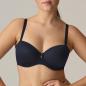 Preview: PrimaDonna Twist Yelapa padded balcony wire bra C-G cup, color majestic blue