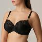 Preview: PrimaDonna Vallarta padded bra balcony B-G cup, color black