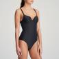 Preview: Marie Jo Tom body with fiberfilled Cups, color charcoal