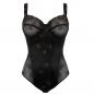 Preview: Ulla Lingerie Féminine Body Ulla Cup D-G, Farbe schwarz