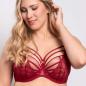 Preview: Ulla Lingerie Féminine wired bra Exclusive Line D-I cup, color sunset