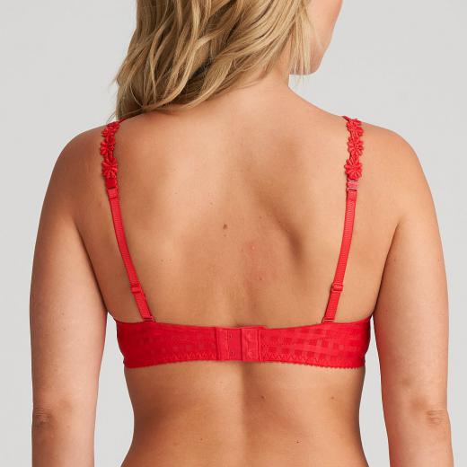 Marie Jo Avero padded wire bra heart shape A-E cup, color scarlet