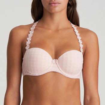Marie Jo Avero padded bra - balcony B-F cup, color pearly pink