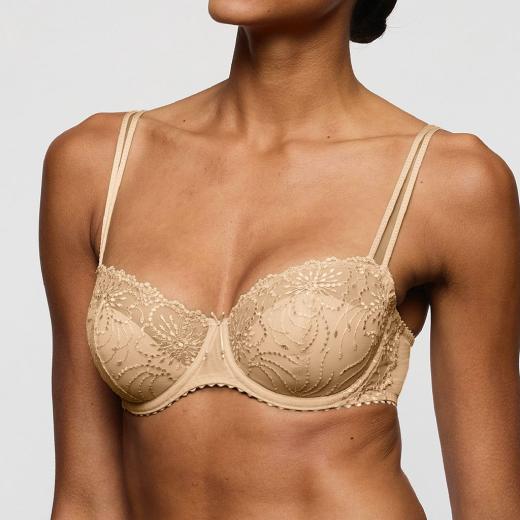 Marie Jo Jane balcony half padded A-E cup, color sand