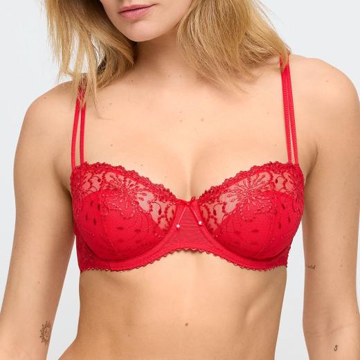 Marie Jo Jane Balconette Bügel BH halb unterlegt Cup A-E, Farbe true red