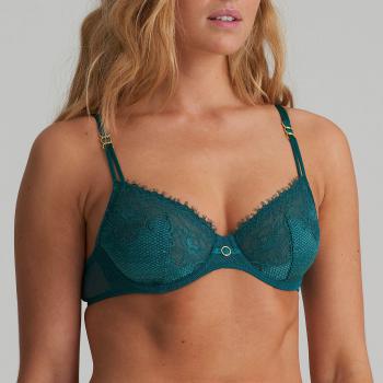 Marie Jo Junoo wire bra B-E cup, color jasper green