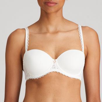 Marie Jo Jadei padded bra - strapless B-E cup, color natural
