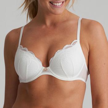 Marie Jo Cathia padded wire bra heart shape B-F cup, color natural