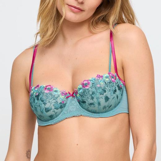Marie Jo Lizelot Bügel BH Balconette vertikale Naht Cup B-F, Farbe bali green