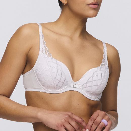 Marie Jo Aven padded wire bra heart shape A-E cup, color marble