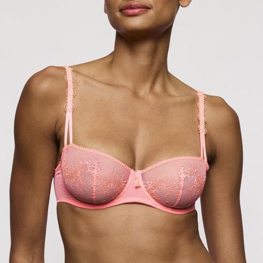 Marie Jo Annaelle Bügel BH Balconette vertikale Naht Cup B-F, Farbe neon peach