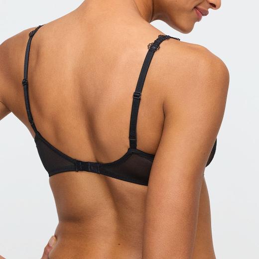 Marie Jo Annaelle Bügel BH Balconette vertikale Naht Cup B-F, Farbe schwarz
