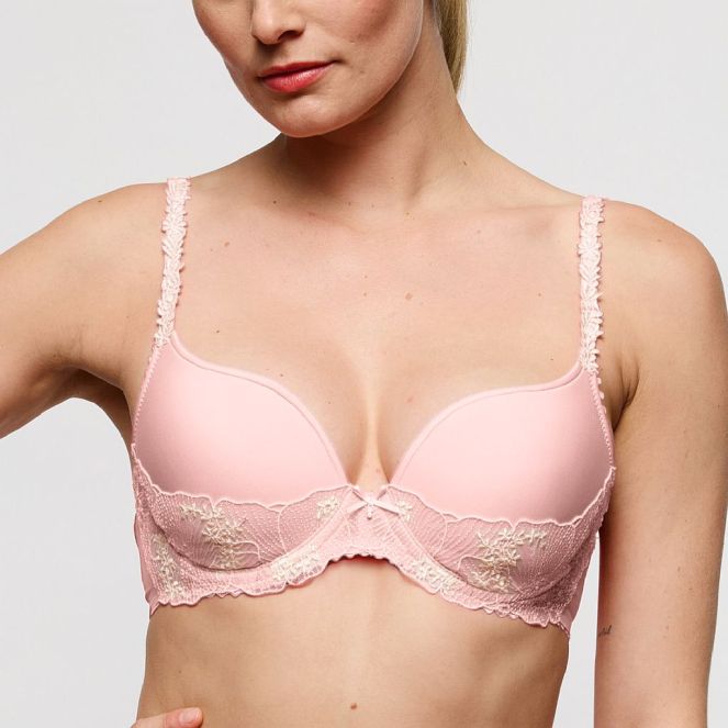 Marie Jo Solene Bügel BH unterlegt Herzform Cup A-E, Farbe gardenia rose