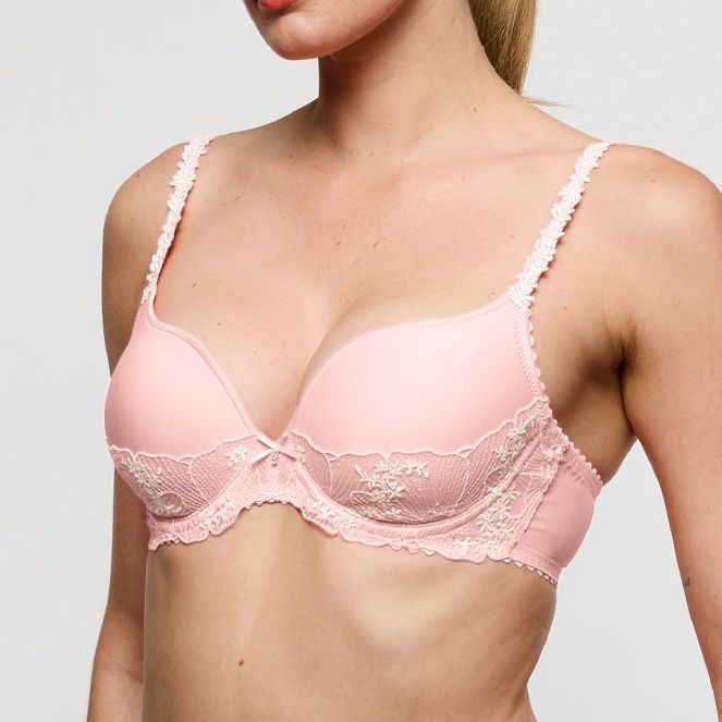 Marie Jo Solene Bügel BH unterlegt Herzform Cup A-E, Farbe gardenia rose