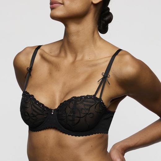 Marie Jo Noova balcony - vertical seam B-F cup, color black