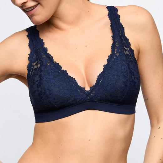 Marie Jo Soft Studio unterlegte Bralette Cup A-E, Farbe velvet blue