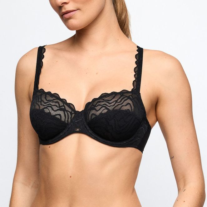 Marie Jo Nillo Bügel BH Vollschale Cup B-E, Farbe schwarz