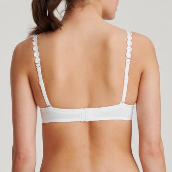 Marie Jo Tom Multiway wire bra seemless cups, color white