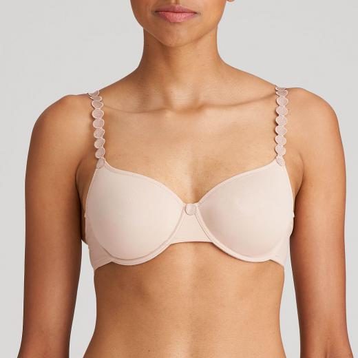 Marie Jo Tom full cup wire bra D-F cup, color caffe latte