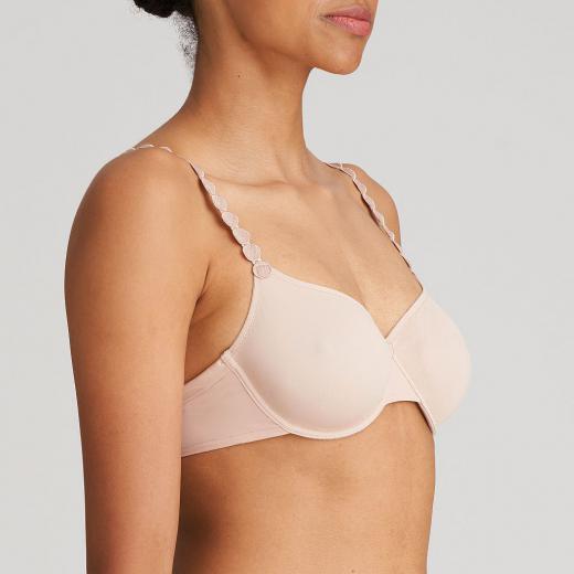 Marie Jo Tom full cup wire bra D-F cup, color caffe latte