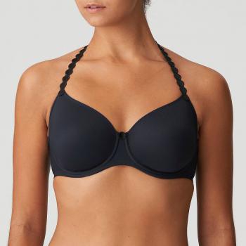 Marie Jo Tom full cup wire bra D-F cup, color charcoal