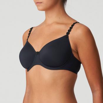 Marie Jo Tom full cup wire bra D-F cup, color charcoal