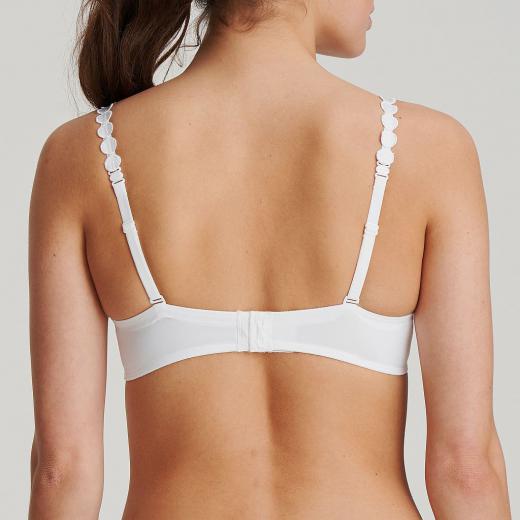 Marie Jo Tom padded wire bra heart shape A-F cup, color white