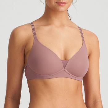 Marie Jo Louie full cup wireless bra A-E cup, color satin taupe