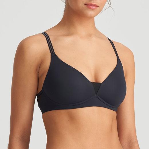 Marie Jo Louie full cup wireless bra A-E cup, color black