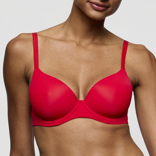 Marie Jo Louie full cup spacer bra A-E cup, color true red