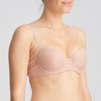 Marie Jo Louie padded bra - balcony A-F cup, color powder rose